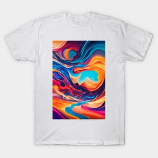 Flowing colors T-Shirt